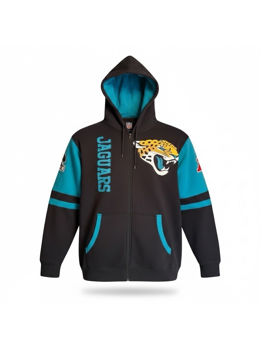 Starter G-III Jacksonville Jaguars Full Zip Hoodie Jacket Men's 4XL Football New